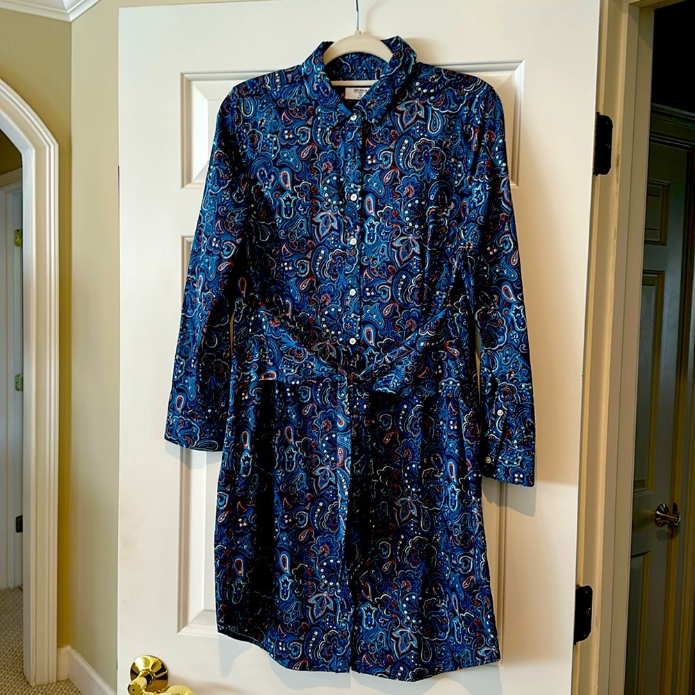UNTUCKit Madeline stretch poplin shirt dress